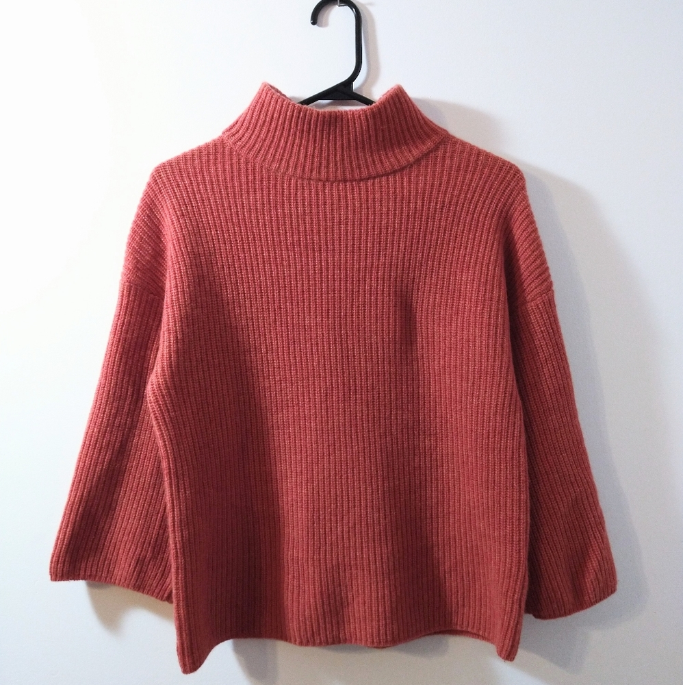 Mockneck Wool Sweater